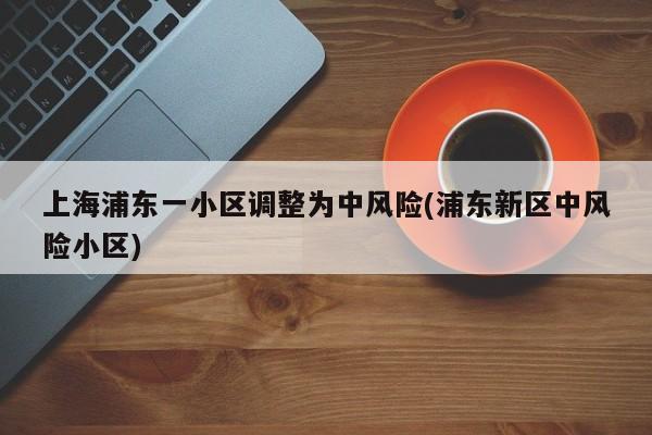 上海浦东一小区调整为中风险(浦东新区中风险小区)